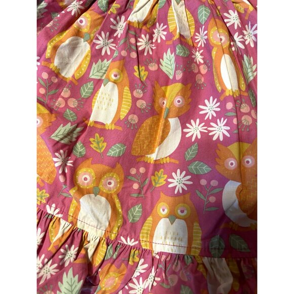 Eleanor Rose Fall Kirby Owl Dress Girls Size 3 4 Excellent Very gently used cond - Picture 3 of 4